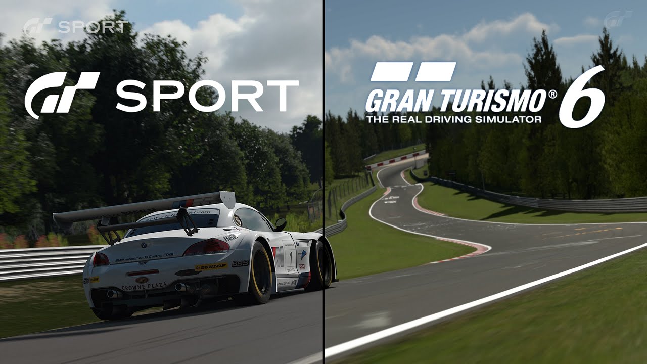 GT6 vs GT Sport