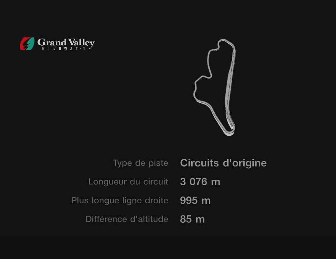 Grand Valley - Sud - Inversé - GT7