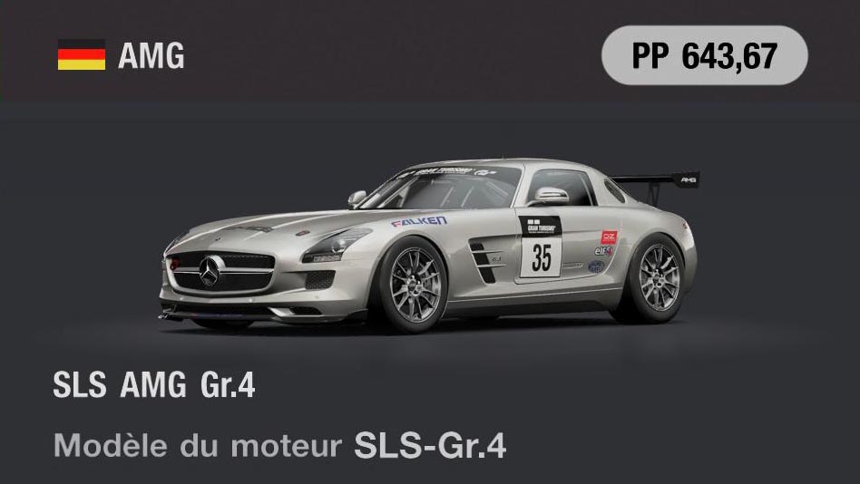 AMG SLS AMG Gr.4 - GT7