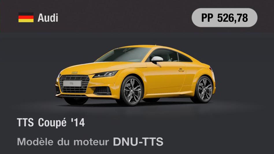 Audi TTS Coupé '14 - GT7