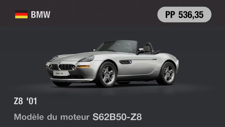 BMW Z8 '01 - GT7