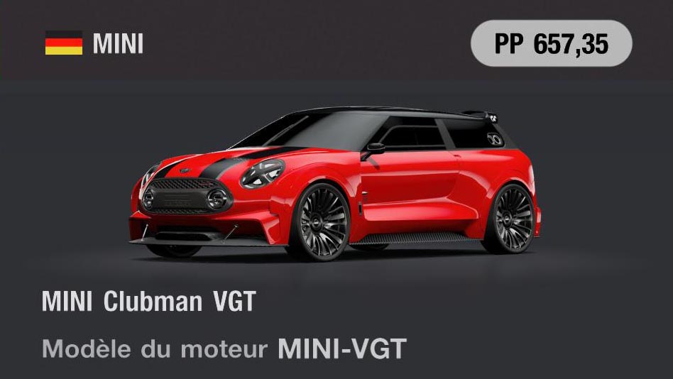 Mini MINI Clubman VGT - GT7