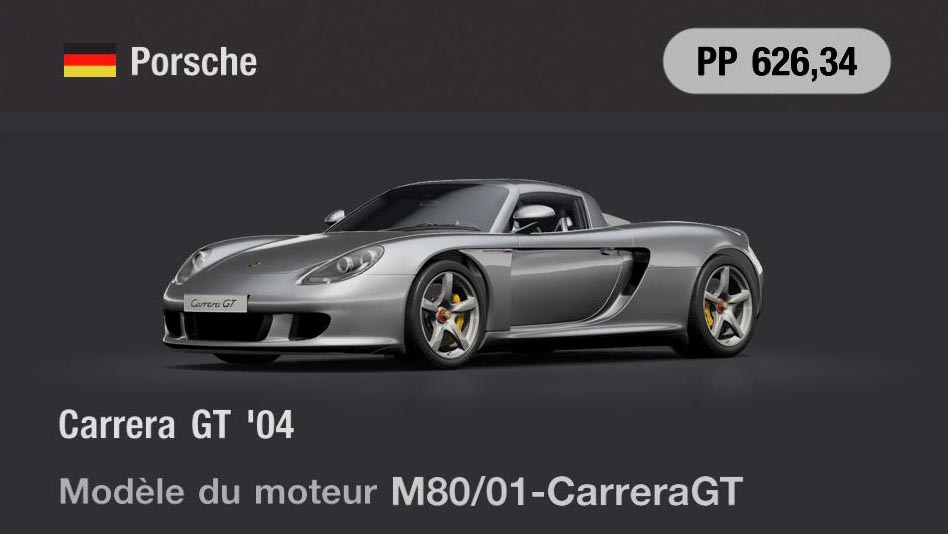Porsche Carrera GT '04 - GT7