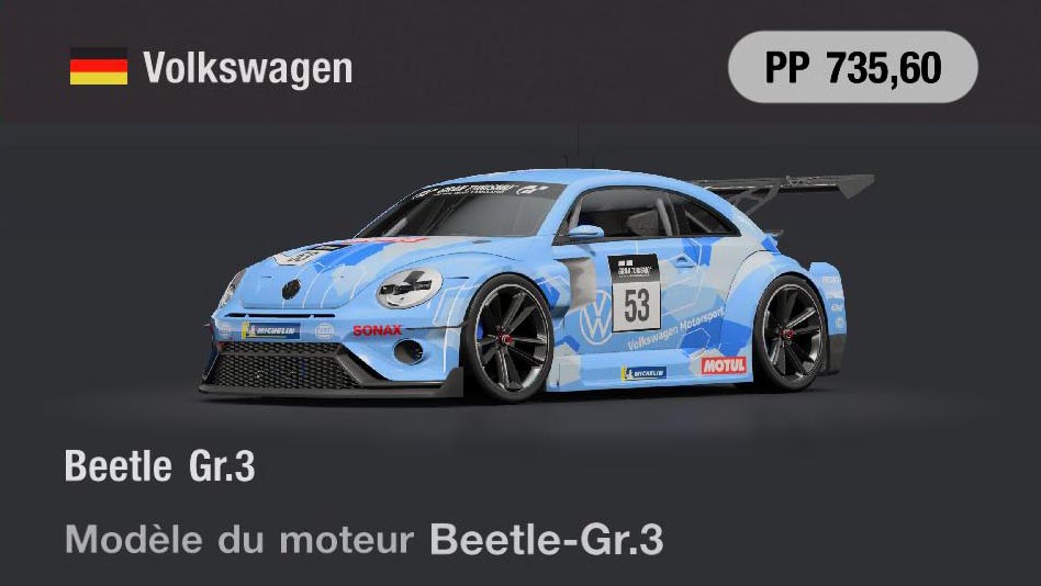 Volkswagen Beetle Gr.3 - GT7