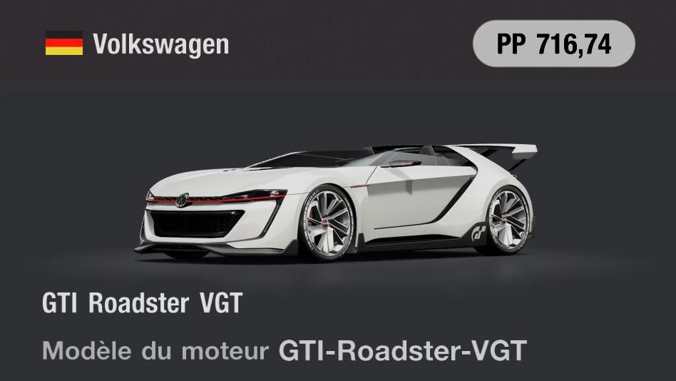 Volkswagen GTI Roadster VGT - GT7