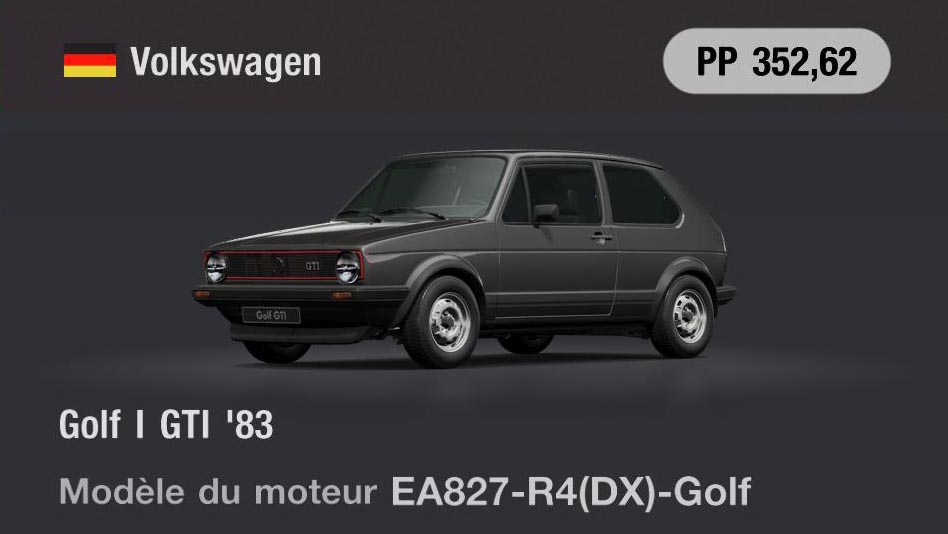 Volkswagen Golf I GTI '83 - GT7