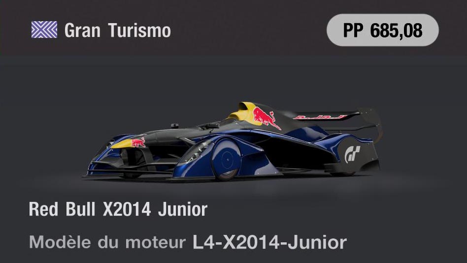 Gran Turismo Red Bull X2014 Junior - GT7