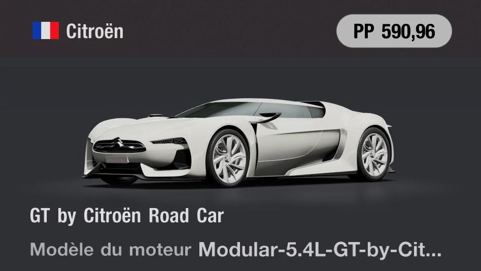 Citroën GT by Citroën Road Car - GT7