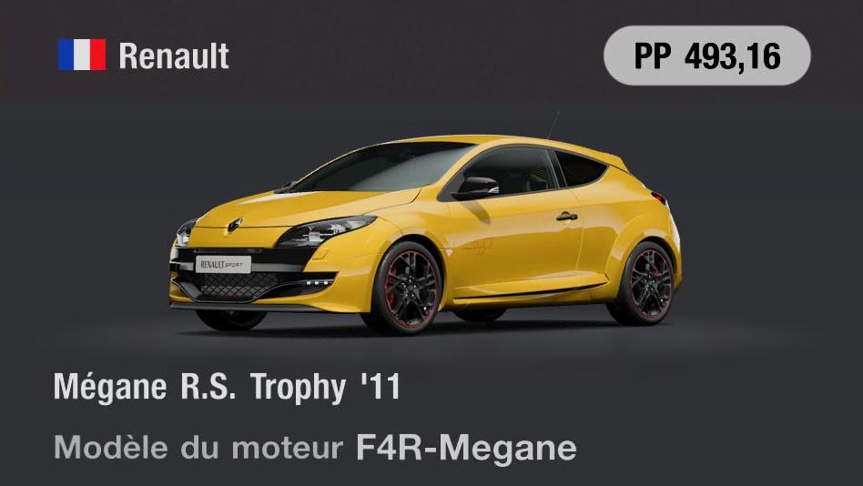 Renault Mégane R.S. Trophy '11 - GT7