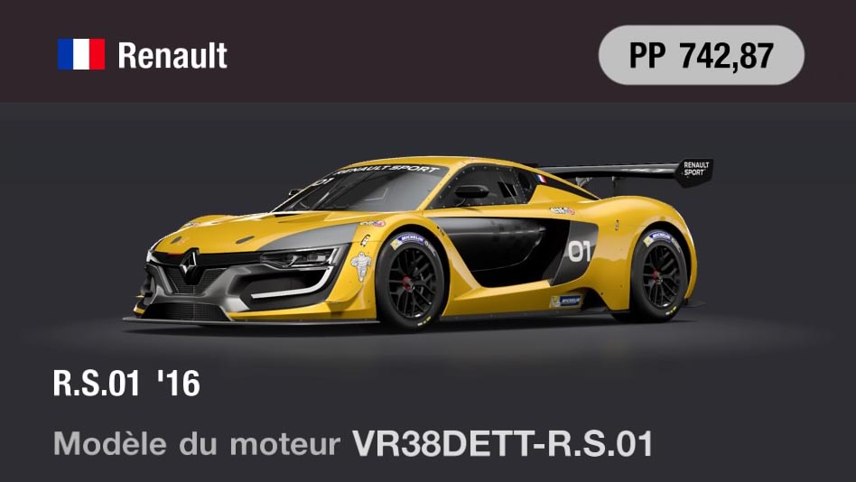 Renault R.S.01 '16 - GT7