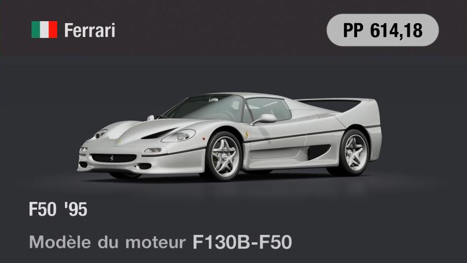 Ferrari F50 '95 - GT7