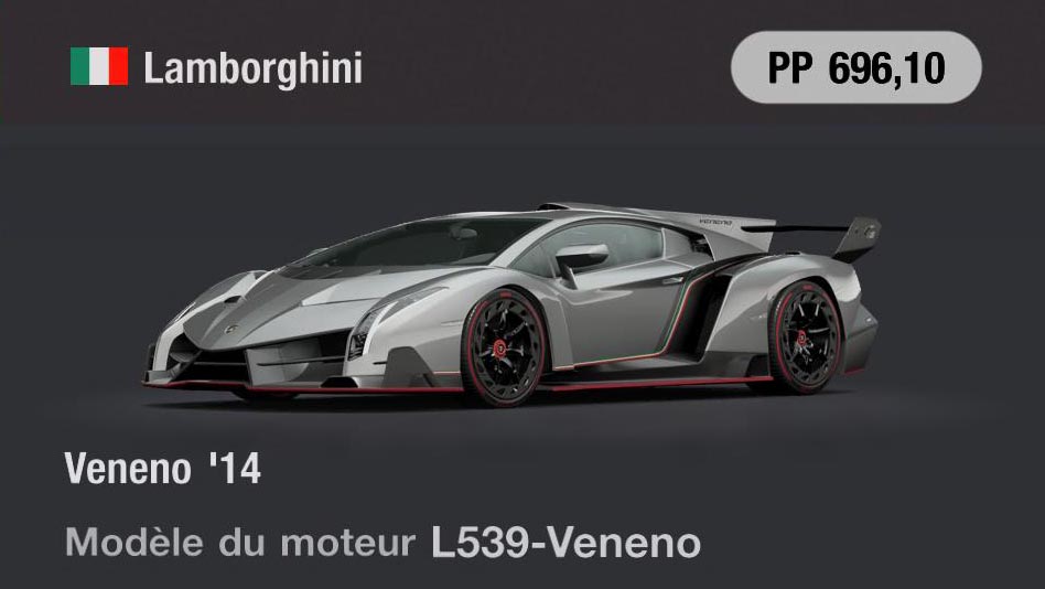Lamborghini Veneno '14 - GT7
