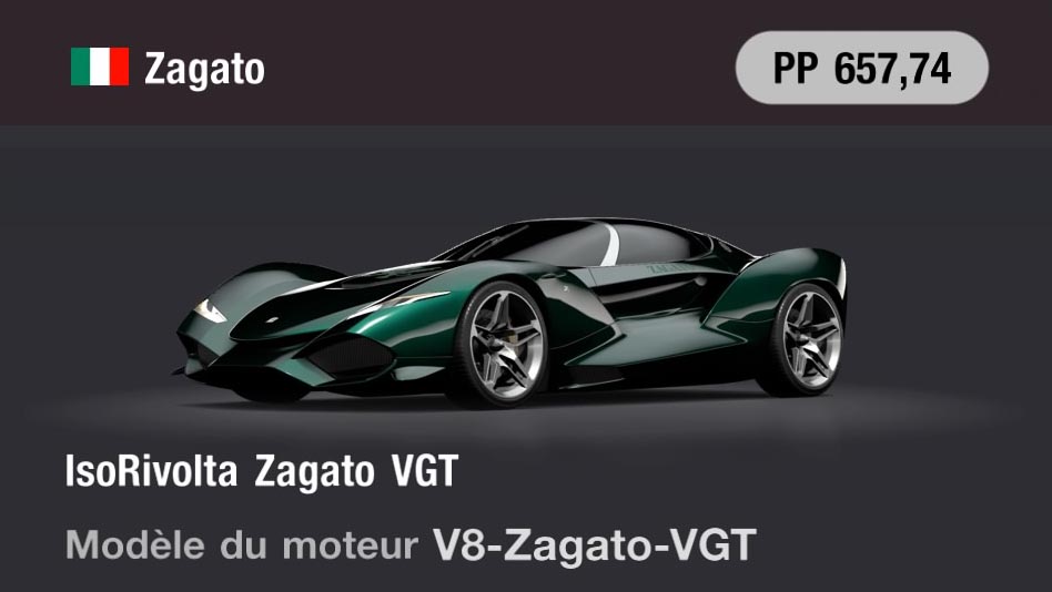 Zagato IsoRivolta Zagato VGT - GT7