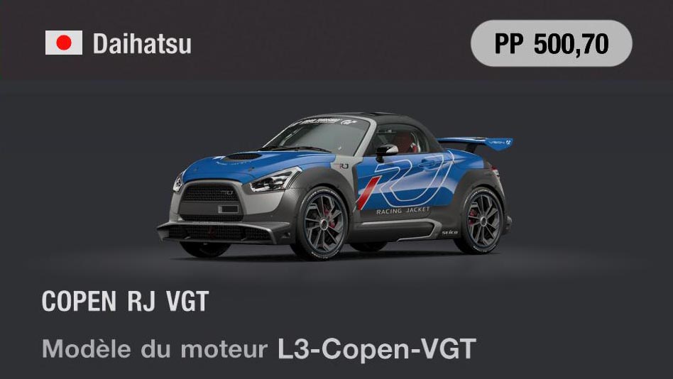 Daihatsu COPEN RJ VGT - GT7