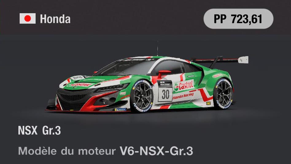 Honda NSX Gr.3 - GT7