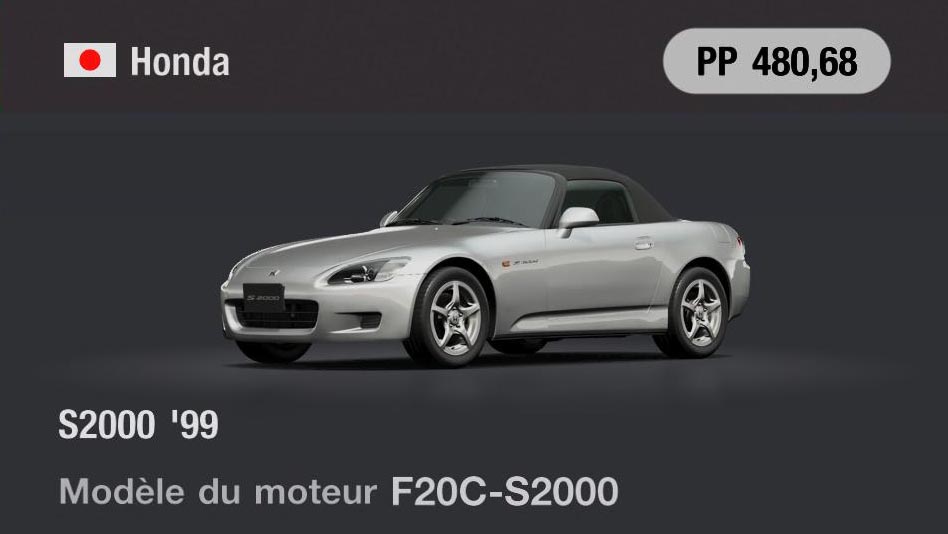 Honda S2000 '99 - GT7