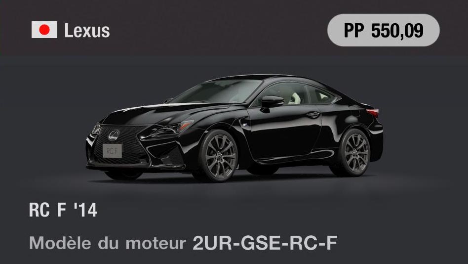 Lexus RC F '14 - GT7