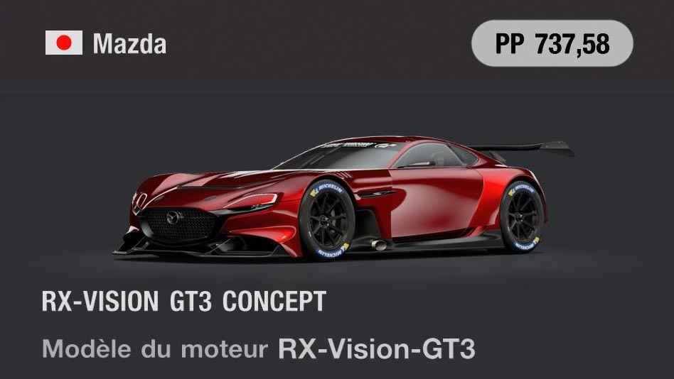 Mazda RX-VISION GT3 CONCEPT - GT7