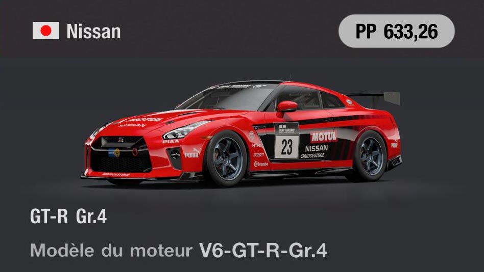 Nissan GT-R Gr.4 - GT7