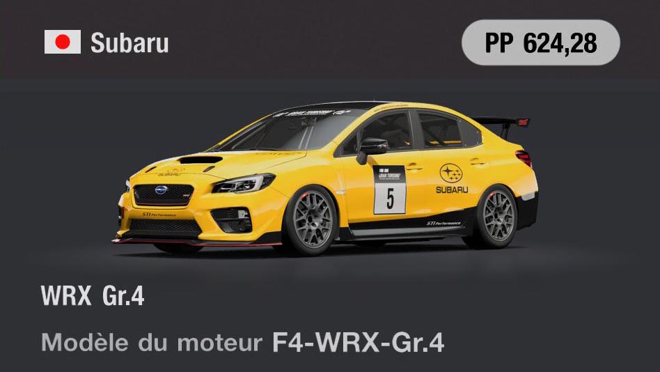 Subaru WRX Gr.4 - GT7