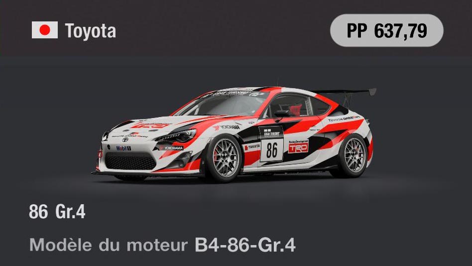 Toyota 86 Gr.4 - GT7