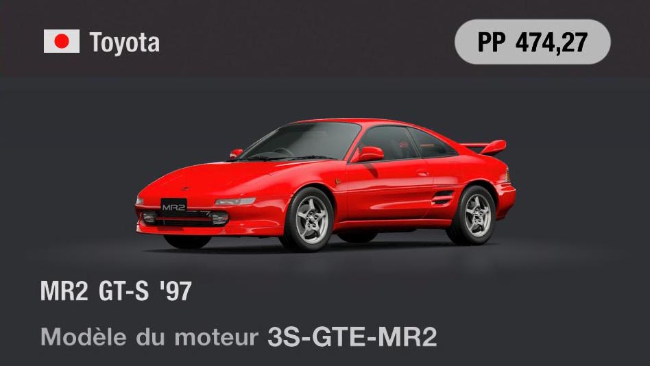 Toyota MR2 GT-S '97 - GT7
