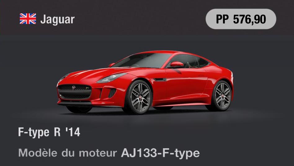 Jaguar F-type R '14 - GT7