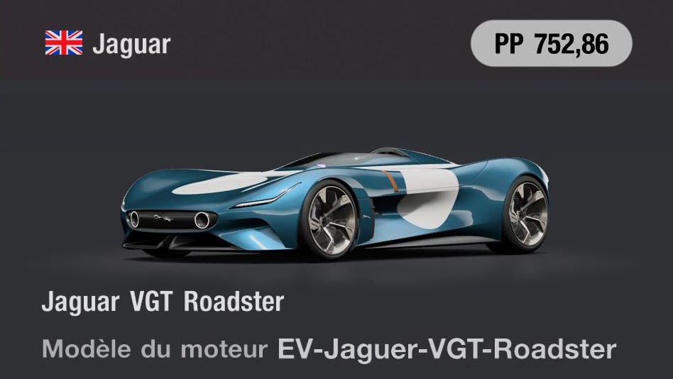 Jaguar Jaguar VGT Roadster - GT7