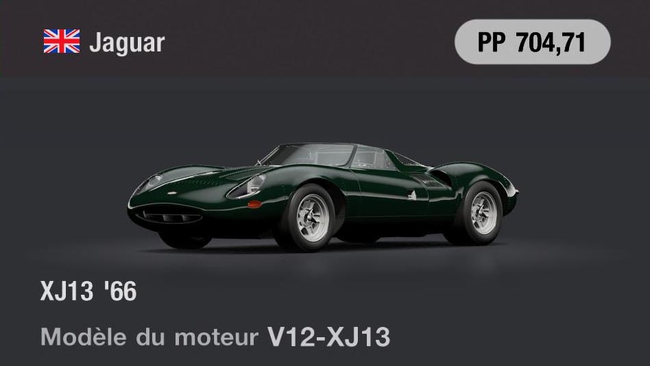 Jaguar XJ13 '66 - GT7