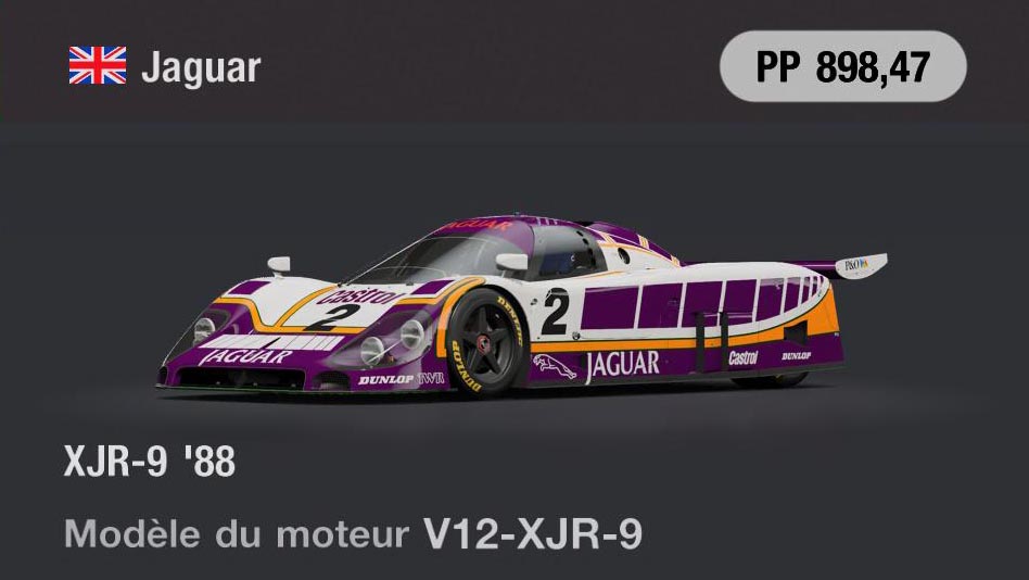 Jaguar XJR-9 '88 - GT7