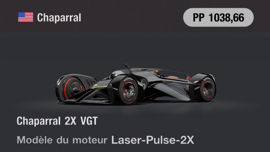 Chaparral Chaparral 2X VGT - GT7