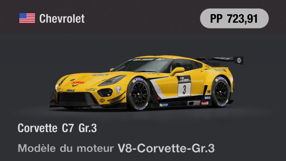 Chevrolet Corvette C7 Gr.3 - GT7