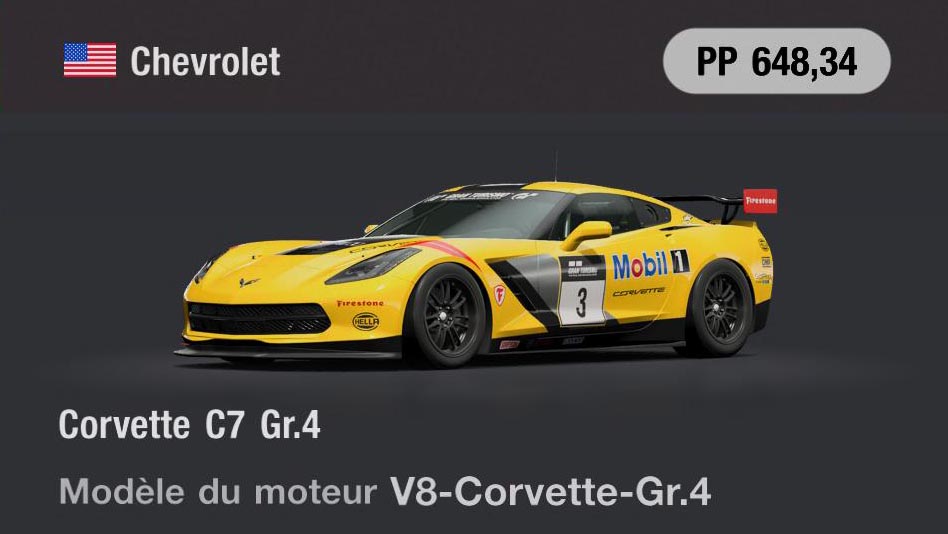 Chevrolet Corvette C7 Gr.4 - GT7