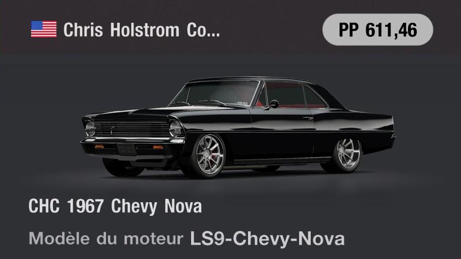 Chris Holstrom Concepts CHC 1967 Chevy Nova - GT7