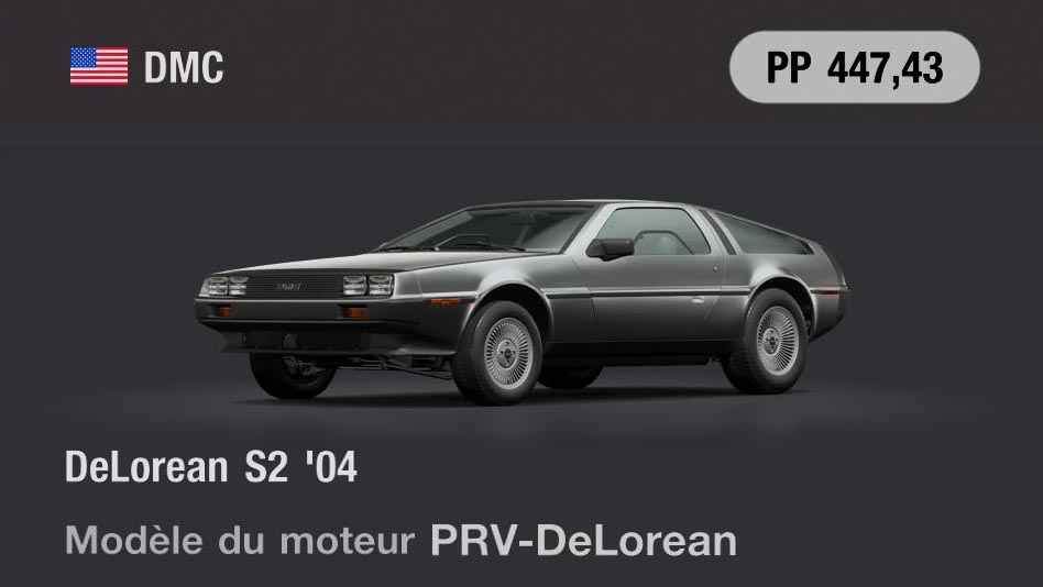 DMC DeLorean S2 '04 - GT7