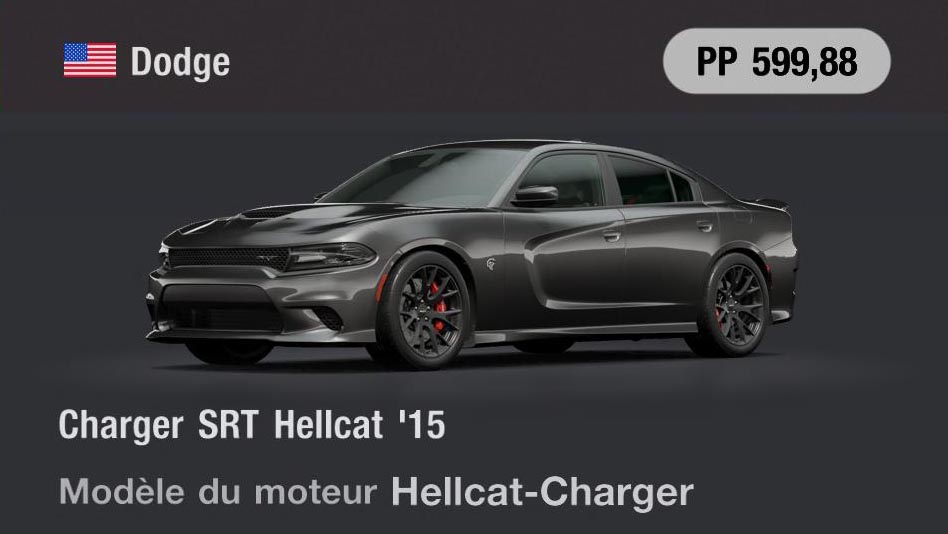 Dodge Charger SRT Hellcat '15 - GT7