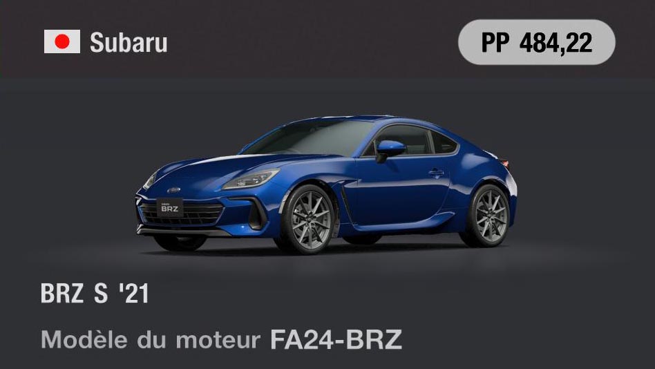 Subaru BRZ S '21 - GT7