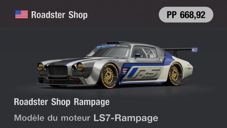 Roadster Shop Roadster Shop Rampage - GT7