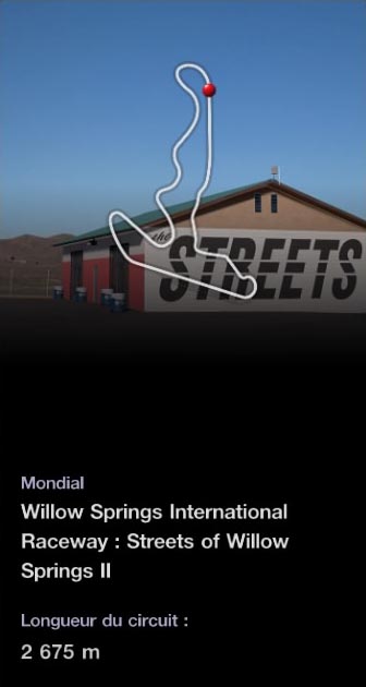 Willow Springs International Raceway - Streets of Willow Springs II  - GTsport