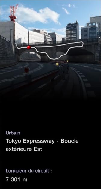 Tokyo Expressway - Boucle extérieure Est - GTsport