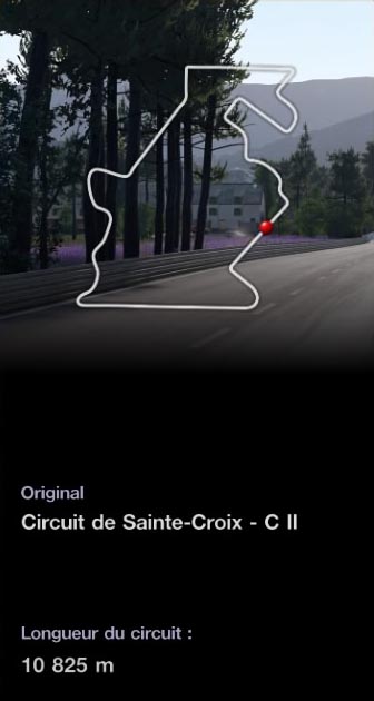 Circuit de Sainte-Croix - C II - GTsport