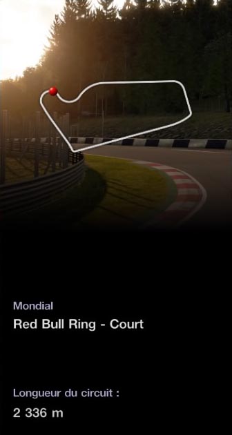 Red Bull Ring - Court - GTsport