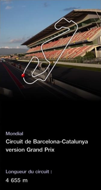 Circuit de Barcelona-Catalunya version Grand Prix - GTsport