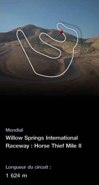 Willow Springs International Raceway - Horse Thief Mile II - GTsport