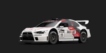 Mitsubishi Lancer Evolution Final Edition Gr.B Rally Car - GTsport
