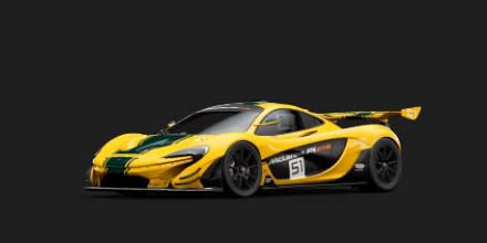 McLaren McLaren P1 GTR '16 - GTsport